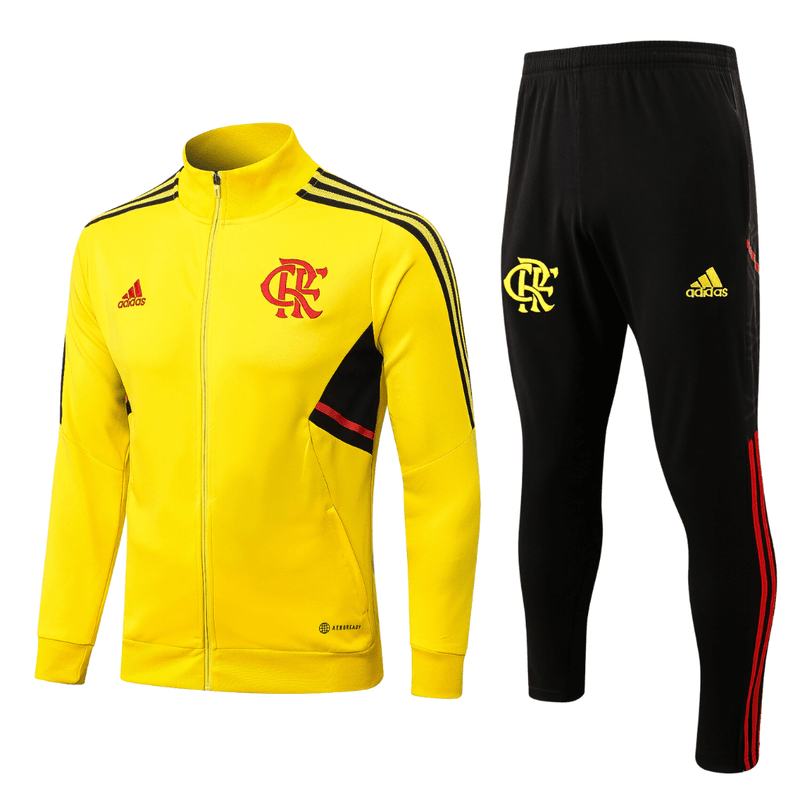 Conjunto de Treino Frio Amarelo Flamengo