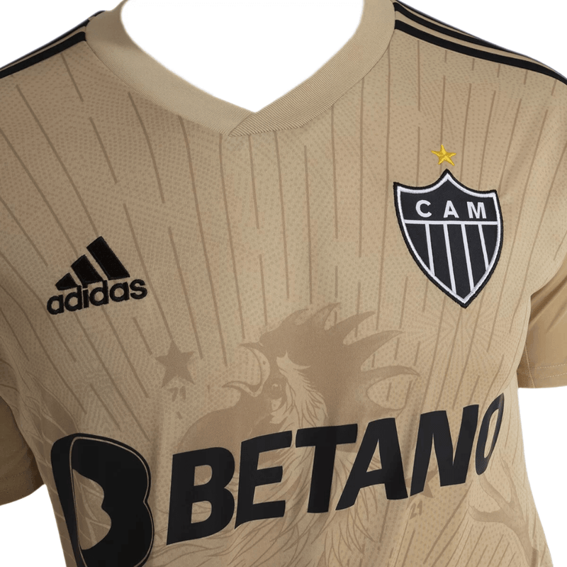 Camisa Atlético Mineiro III 22/23 Torcedor  Masculina - Chumbo