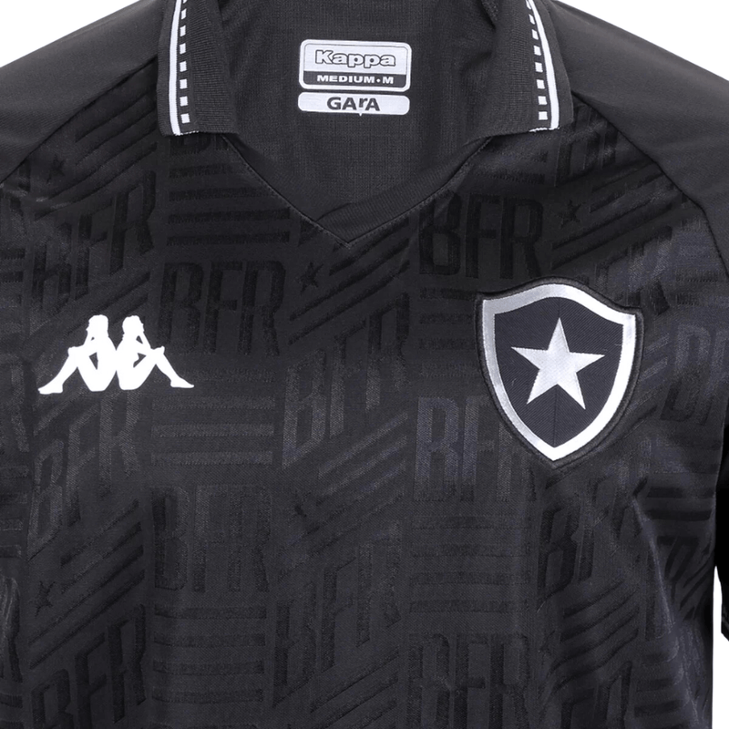 Camisa Botafogo II 21/22  Kappa Masculina - Preto