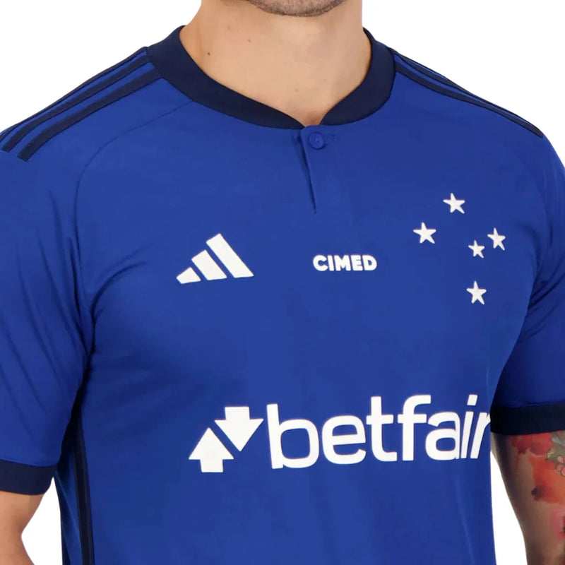 Camisa Cruzeiro I 23/24 Patrocinadores