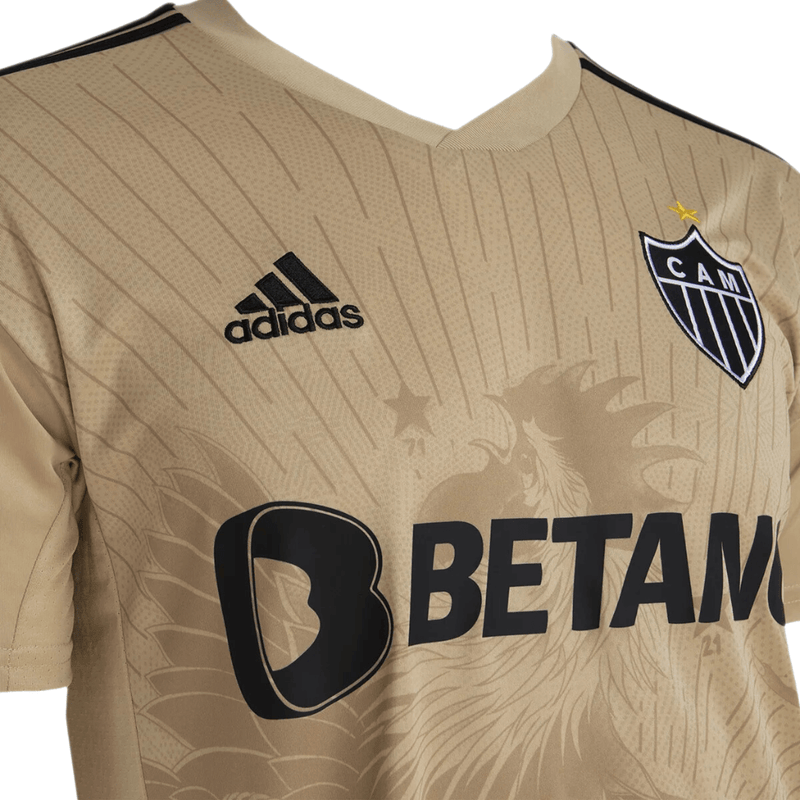 Camisa Atlético Mineiro III 22/23 Torcedor  Masculina - Chumbo