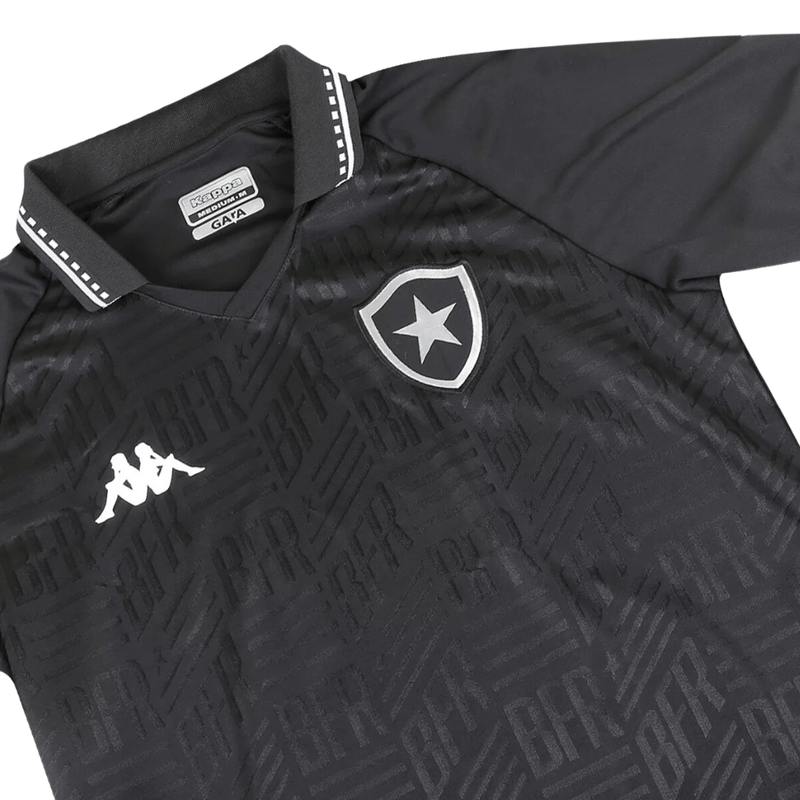 Camisa Botafogo II 21/22  Kappa Masculina - Preto