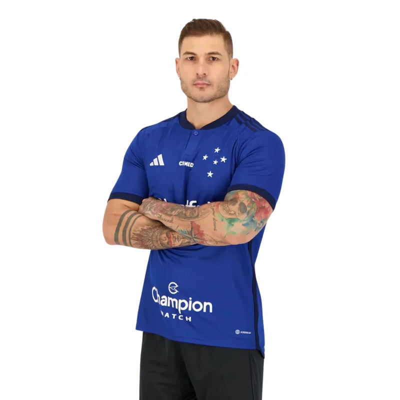 Camisa Cruzeiro I 23/24 Patrocinadores