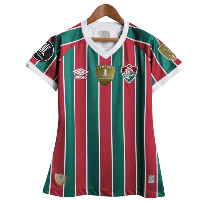 Camisa I Feminina Patchs Campeão Libertadores 2023