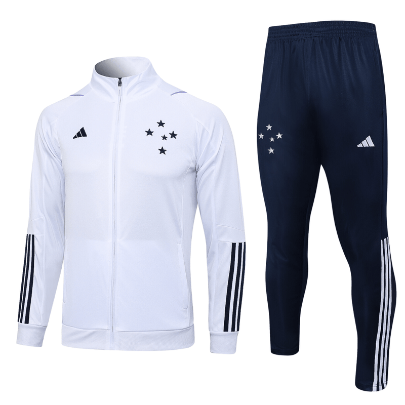 Conjunto de Treino Frio Cruzeiro Branco 2023/24