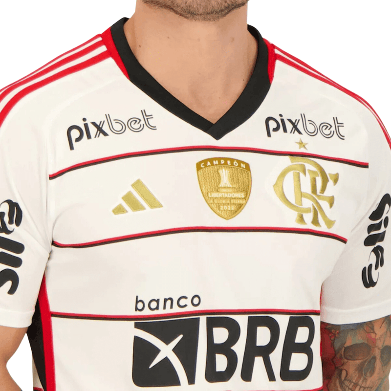 Camisa Flamengo II 23/24 Patrocínios