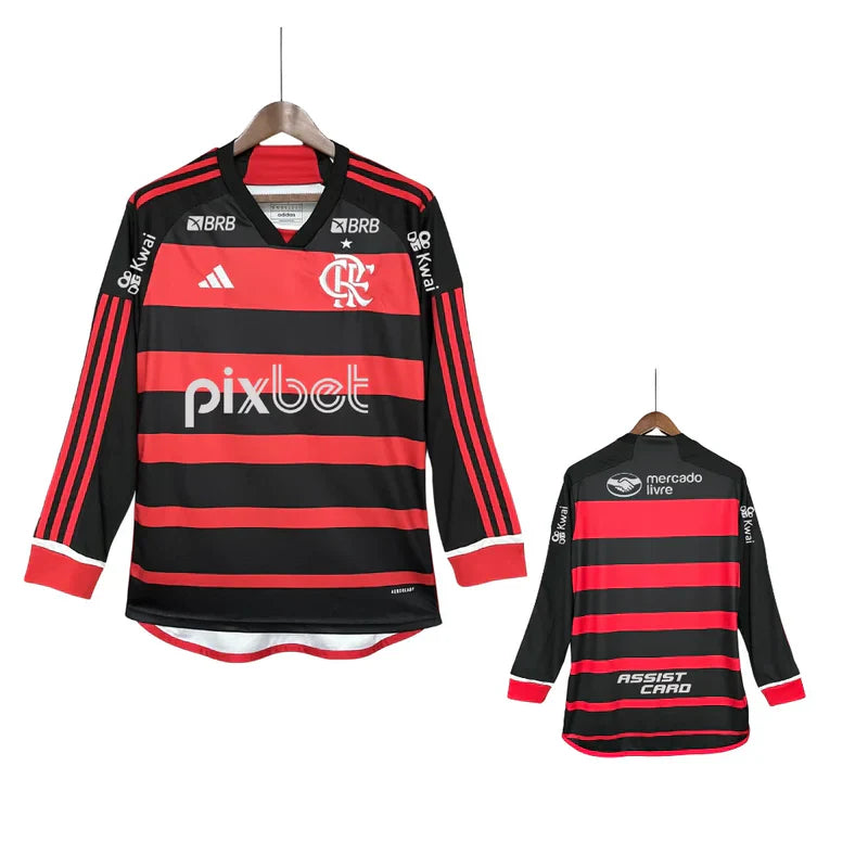 Camisa Flamengo Manga Longa 2024/2025