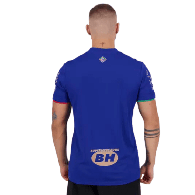 Camisa Cruzeiro 21/22 Centenário Azul Patrocinadores