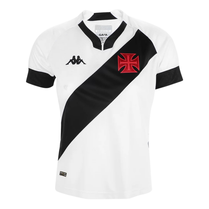 Camisa Vasco Away 22/23 Torcedor Kappa Masculina - Branco