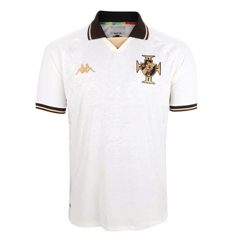 Camisa Vasco da Gama III Creme Masculino - Torcedor 2022/23