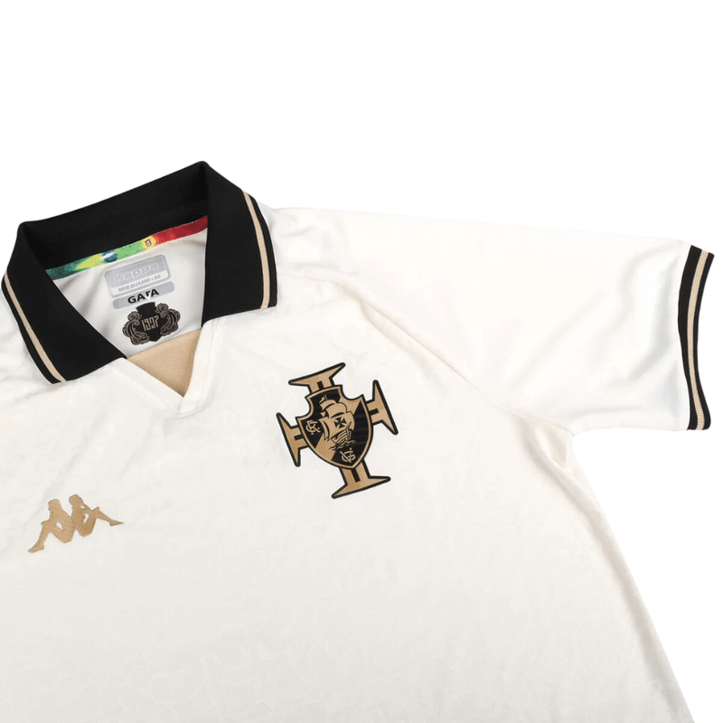 Camisa Vasco da Gama III Creme Masculino - Torcedor 2022/23